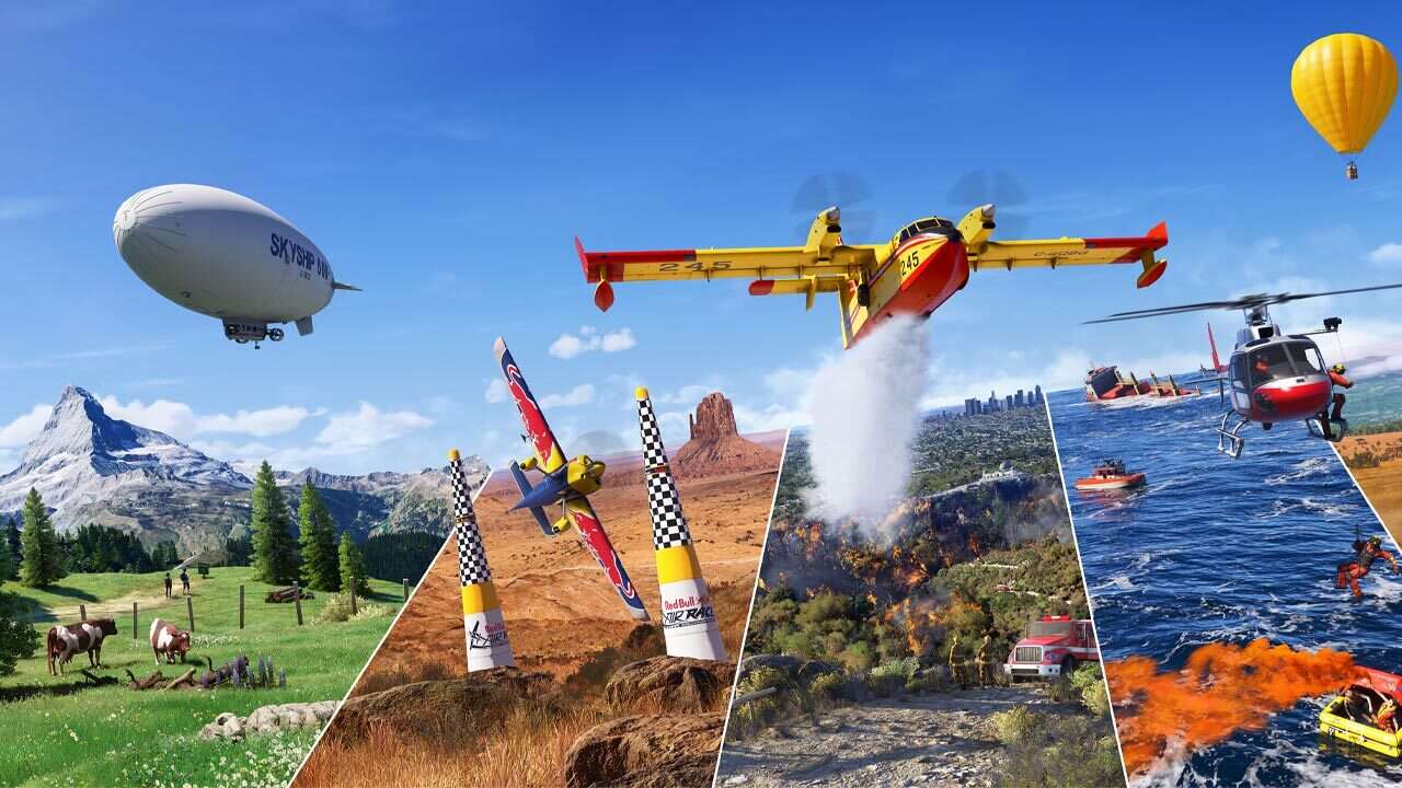 Microsoft Flight Simulator 2024 PS5 As pré -encomendas estão ao vivo