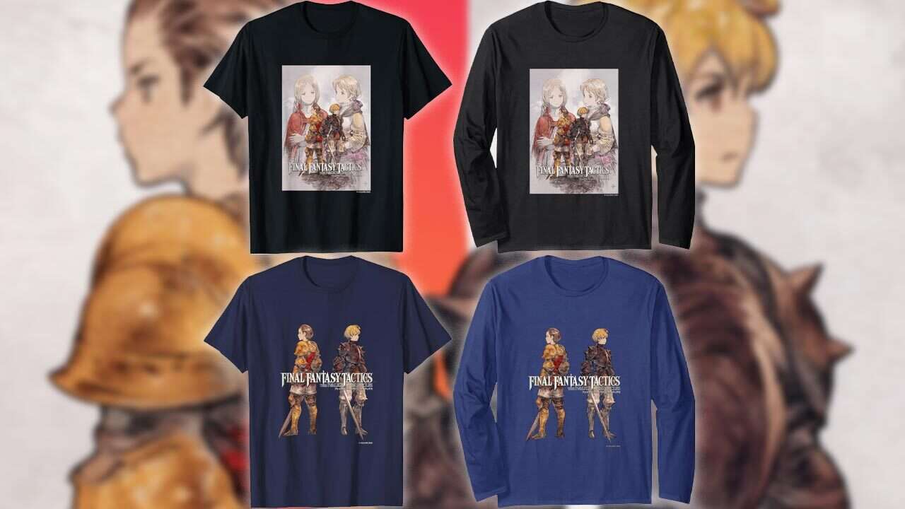 A Apparel Official Final Fantasy Tactics está disponível na Amazon