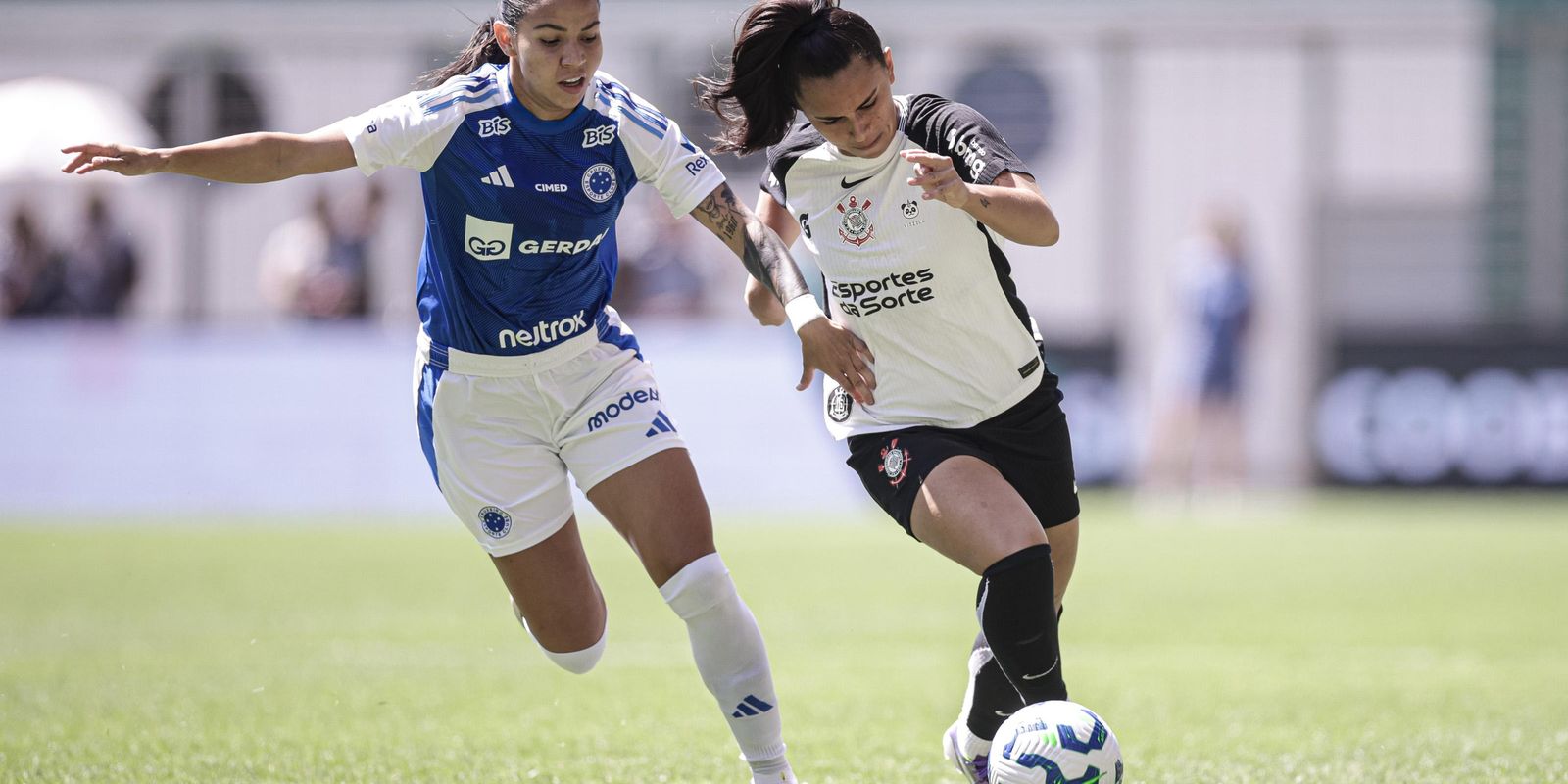 BR Feminino: Corinthians e Cruzeiro empatam no primeiro jogo da final