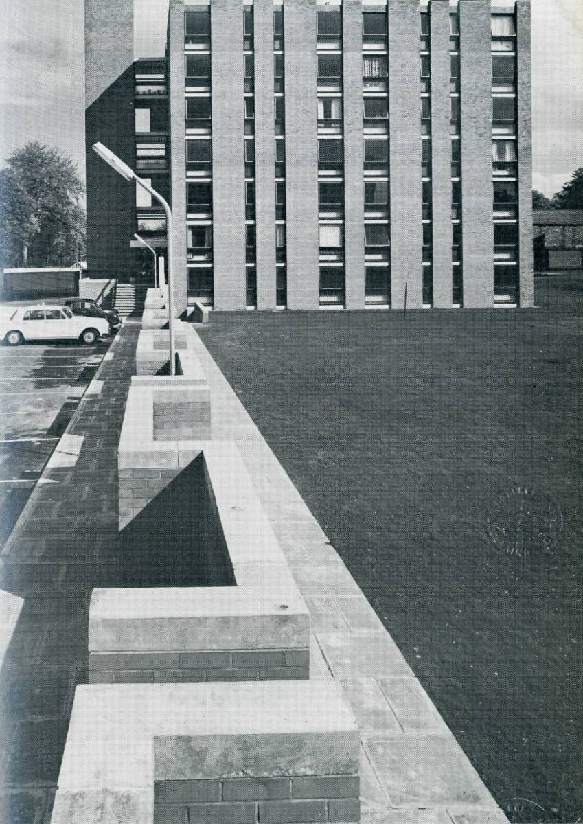 1968 – Rowan House Apartments, Ballsbridge, Dublin – Arquitetura de Dublin City