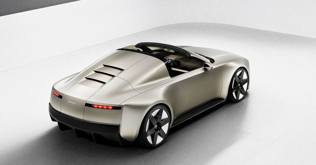 O conceito c é o carro esportivo totalmente elétrico, iniciando o futuro do design da Audi