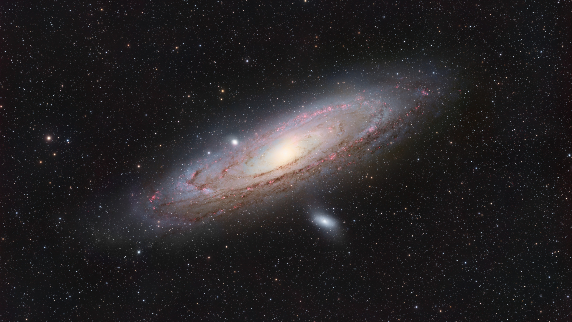Veja nossa galáxia vizinha Andrômeda brilhar em retrato de astrofotografia incrivelmente detalhado (foto)