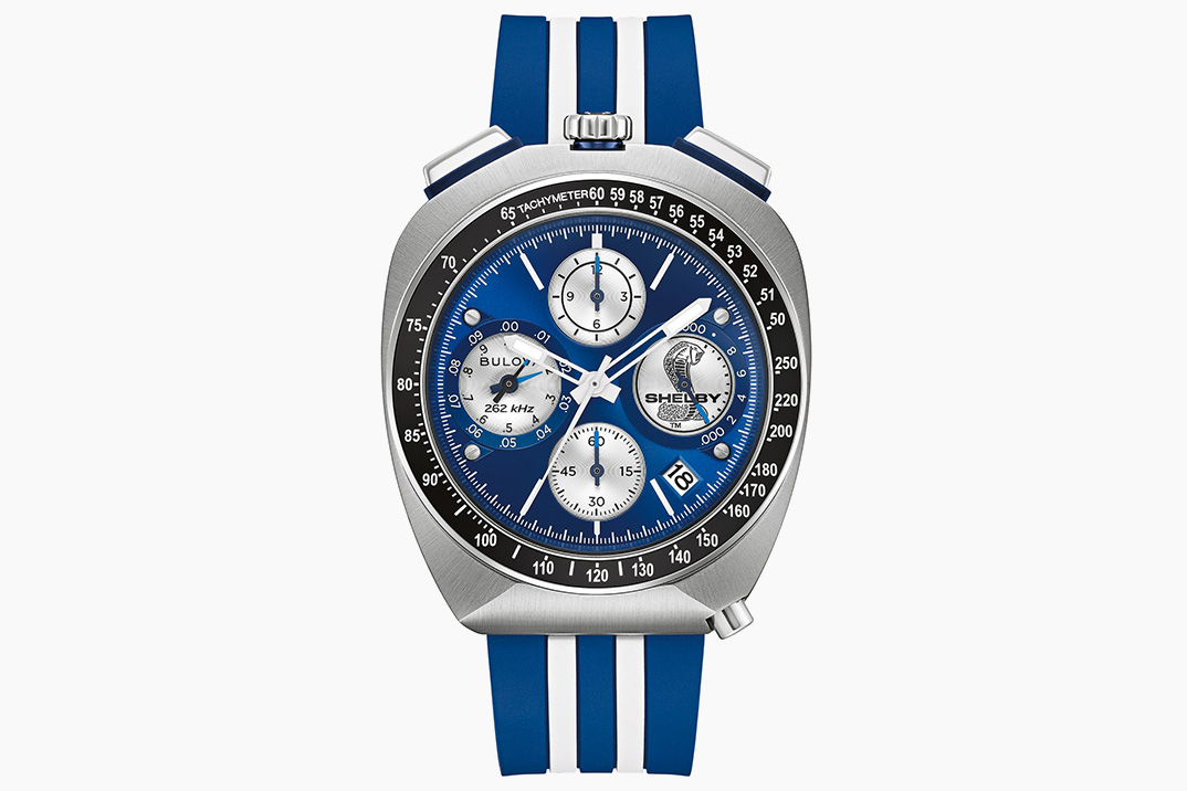 Bulova acabou de construir um muscle car para o seu pulso com o Shelby Racing Cronógrafo