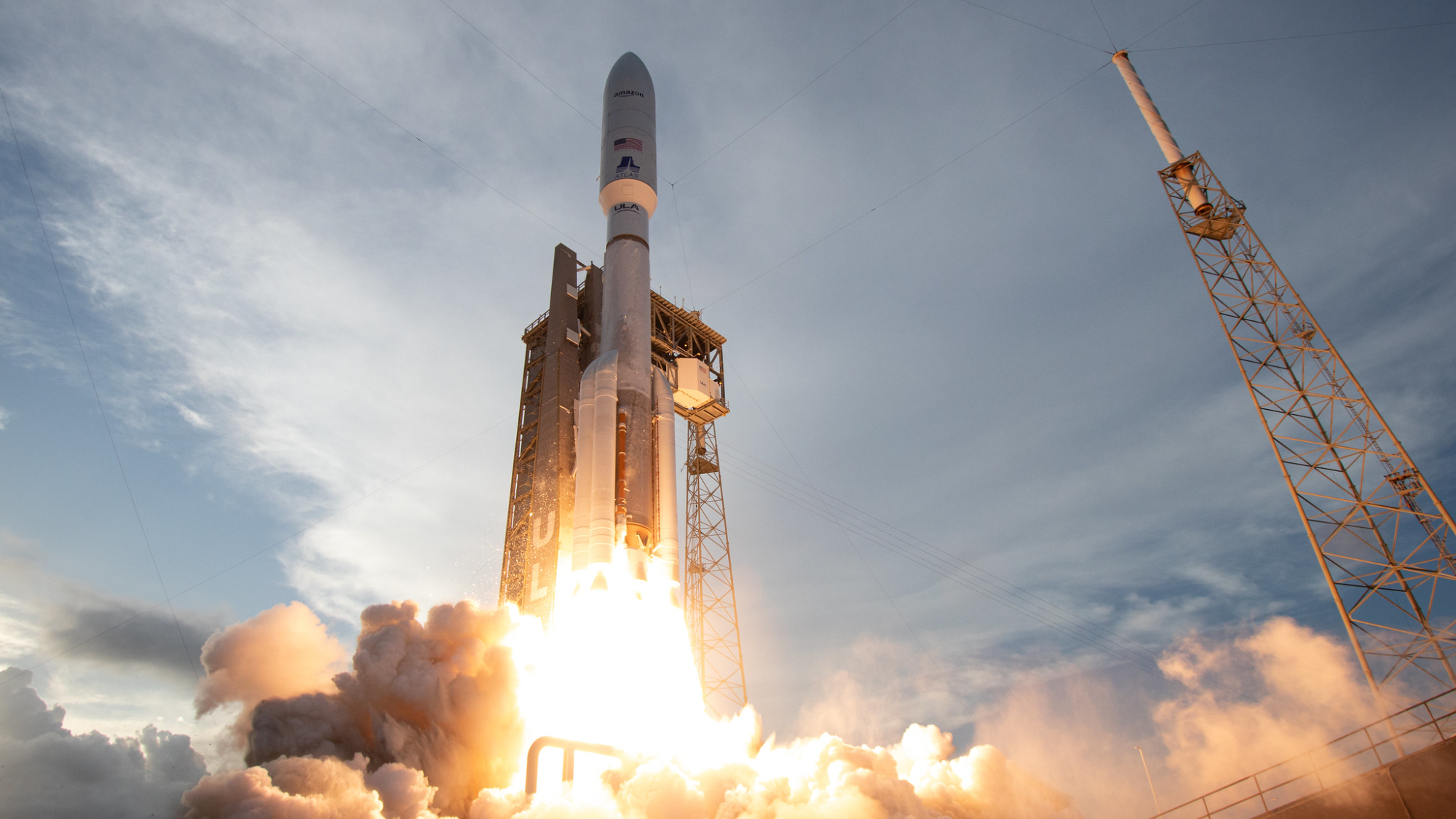 Assista a ULA Rocket Launcy 27 do projeto da Amazon Kuiper Internet Satellites hoje
