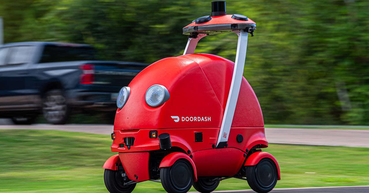 O novo robô de entrega de Doordash é lançado no mundo grande e cruel