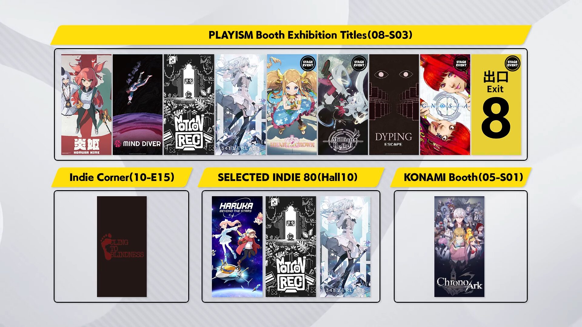 Playism anuncia a linha TGS 2025