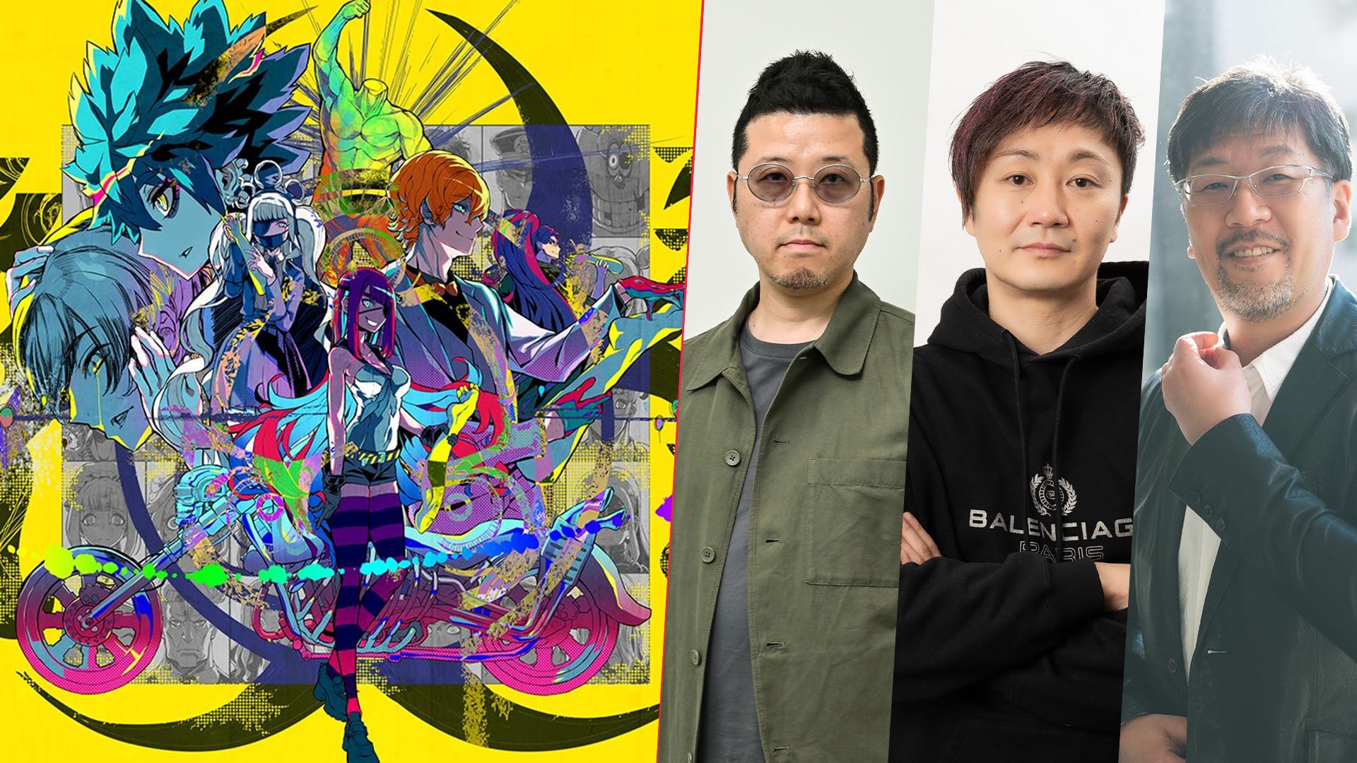 Entrevista de ordem de dispersão com Kazutaka Kodaka, Takumi Nakazawa e Masafumi Takada – Cultos, Mistérios e vários gêneros