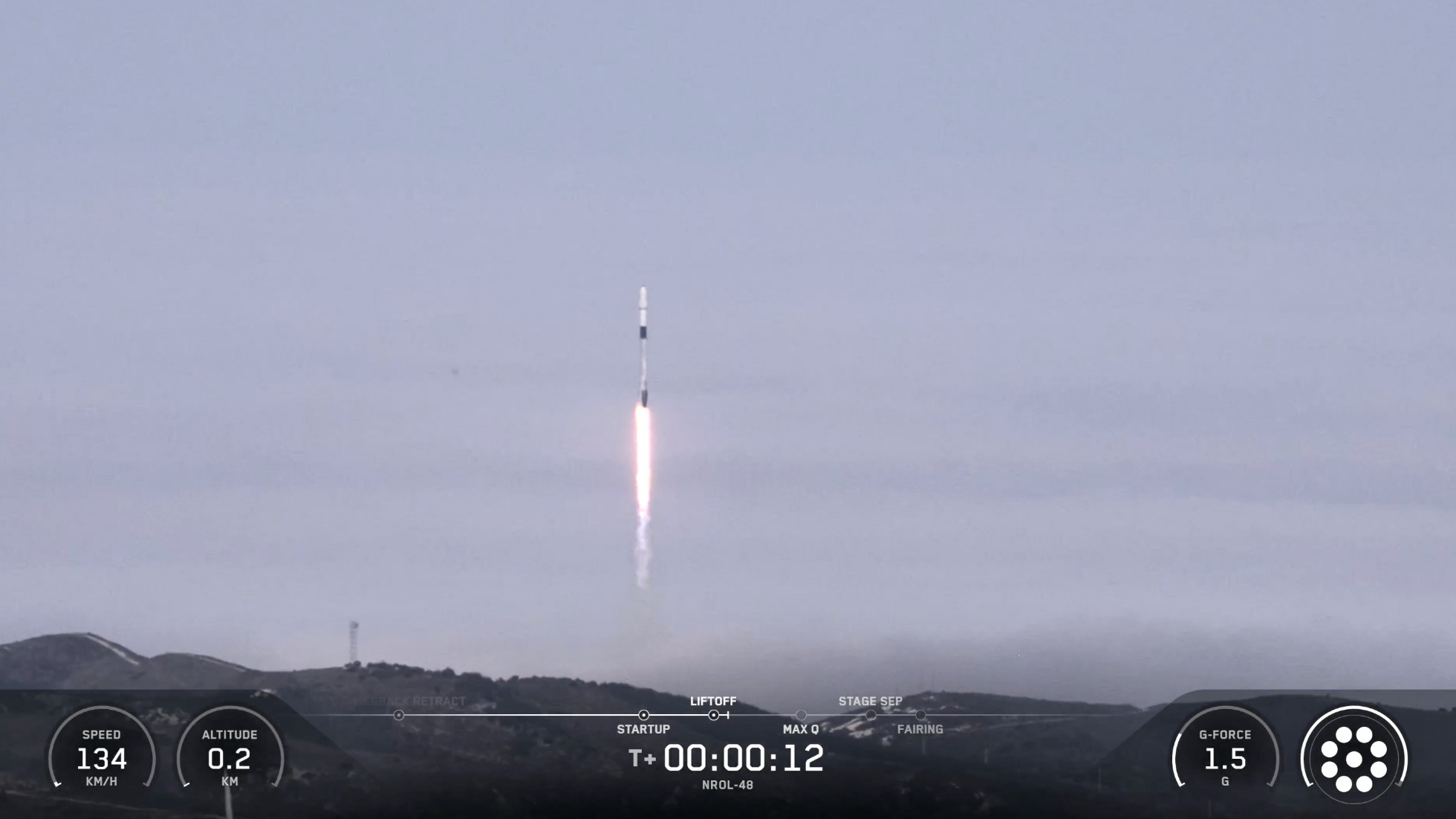 A SpaceX lança o 11º lote de satélites de espionagem ‘Proliferated Architecture’ nos EUA (vídeo)