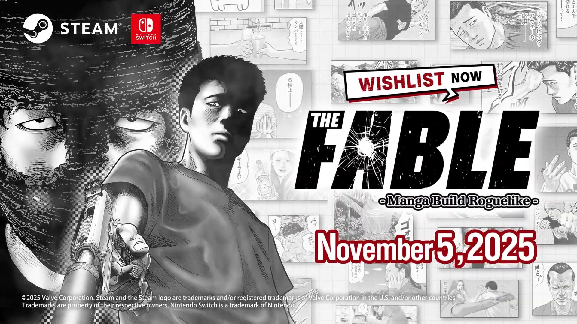 The Fable: Manga Build Roguelike lança 5 de novembro