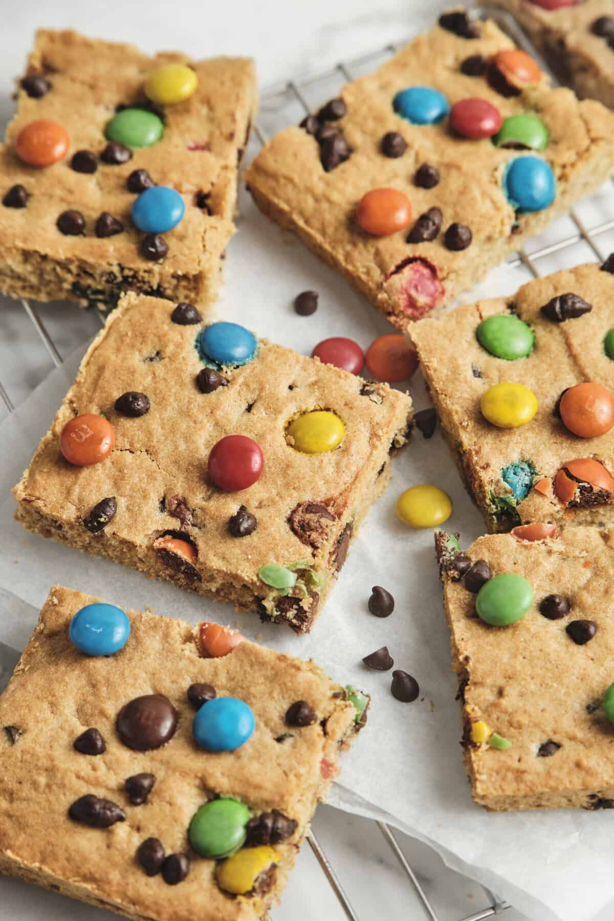 Barras de biscoitos da M&M – Fitness Faith Faith