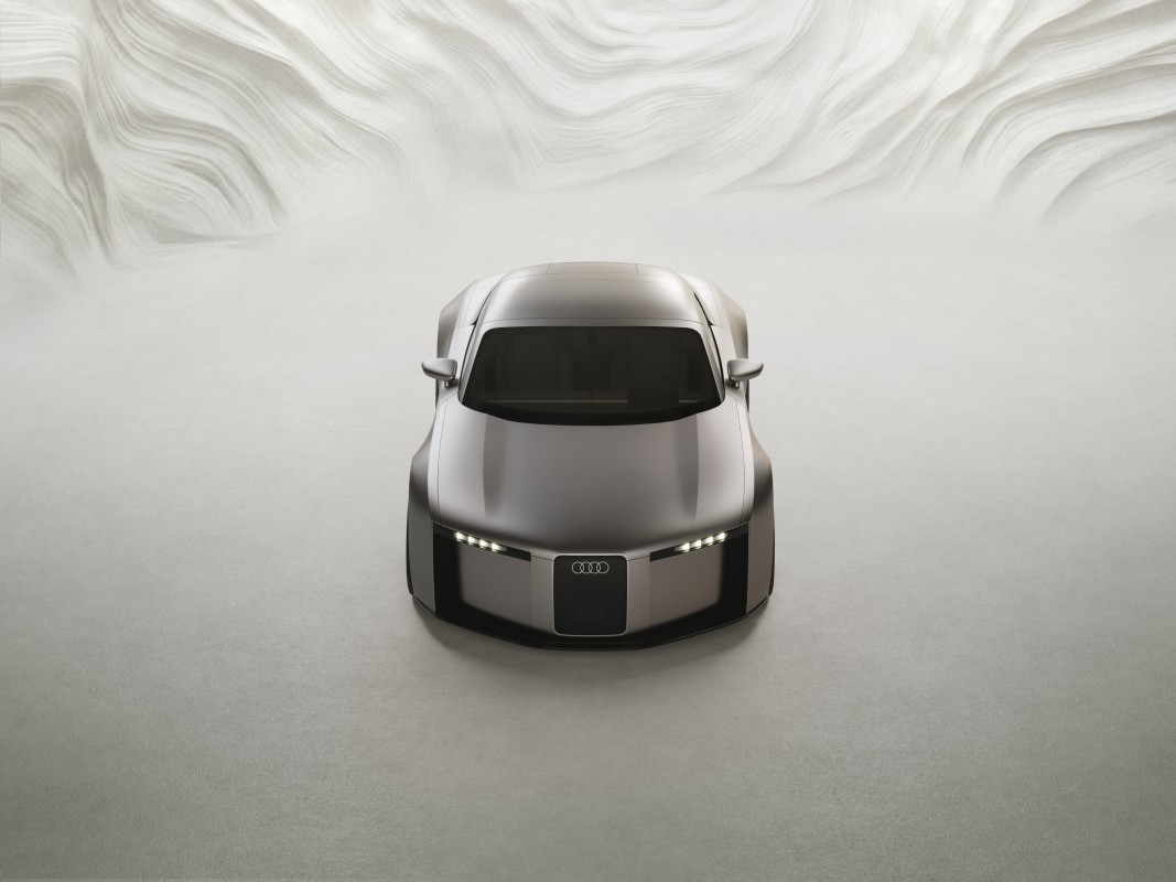 Audi Concept, estilo Targa, revelou-se, e tem sapatos grandes para preencher