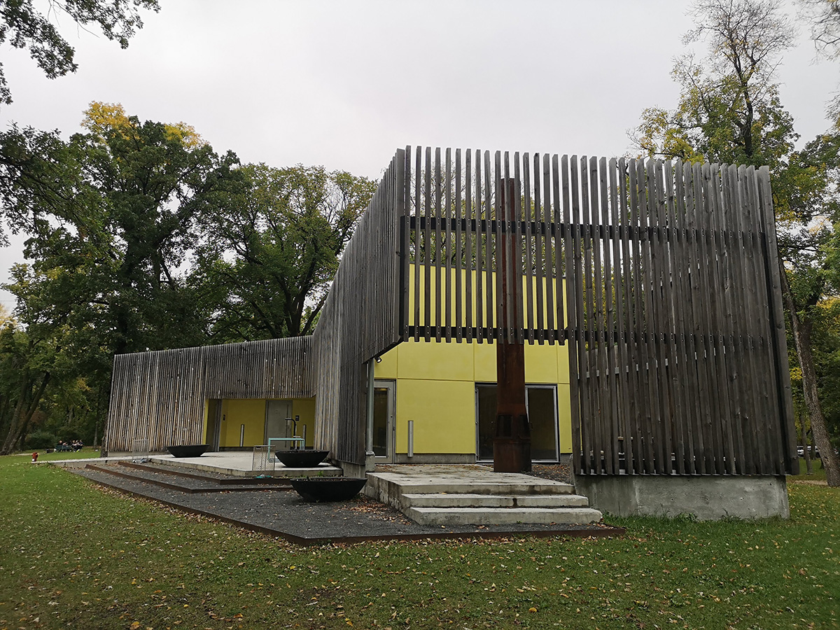 2021 – Forest Pavilion, Crescent Drive Park, Winnipeg – Arquitetura de Winnipeg