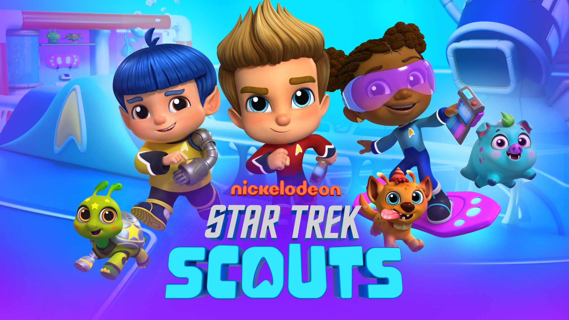 Quem é o desenho animado da pré-escola ‘Star Trek: Scouts’ feito? (Dica: não são crianças)