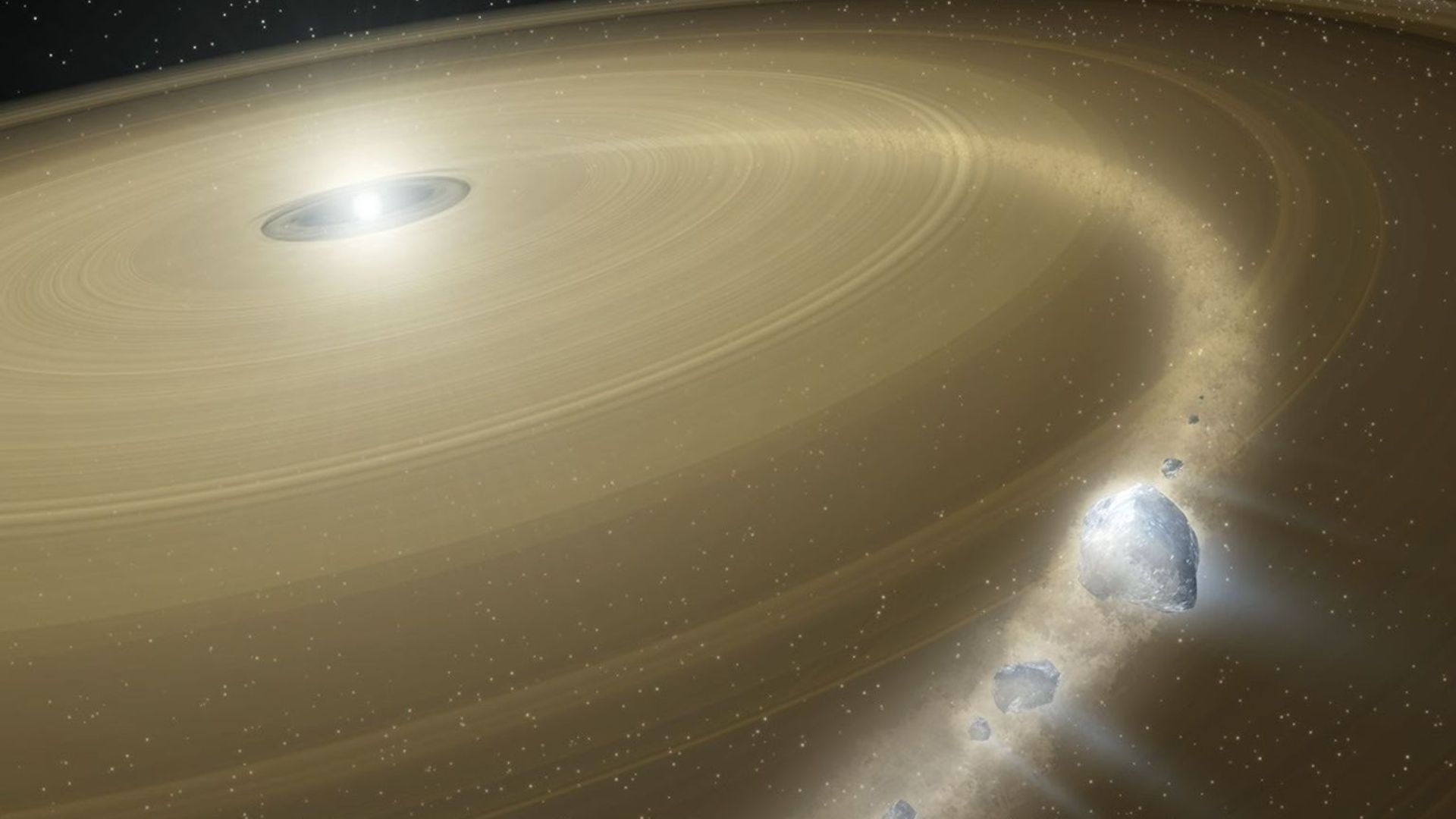 O telescópio espacial Hubble observa a estrela moribunda Chow em um mundo parecido com Plutão cheio de gelo