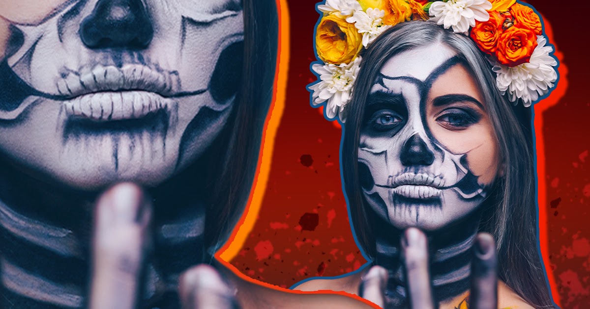 7 Idéias de maquiagem rápidas de Halloween para quando você se esqueceu da fantasia