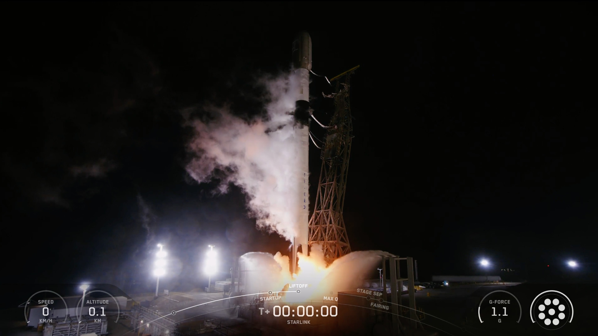 A SpaceX lança 24 satélites Starlink para orbitar da Califórnia no novo foguete Falcon 9