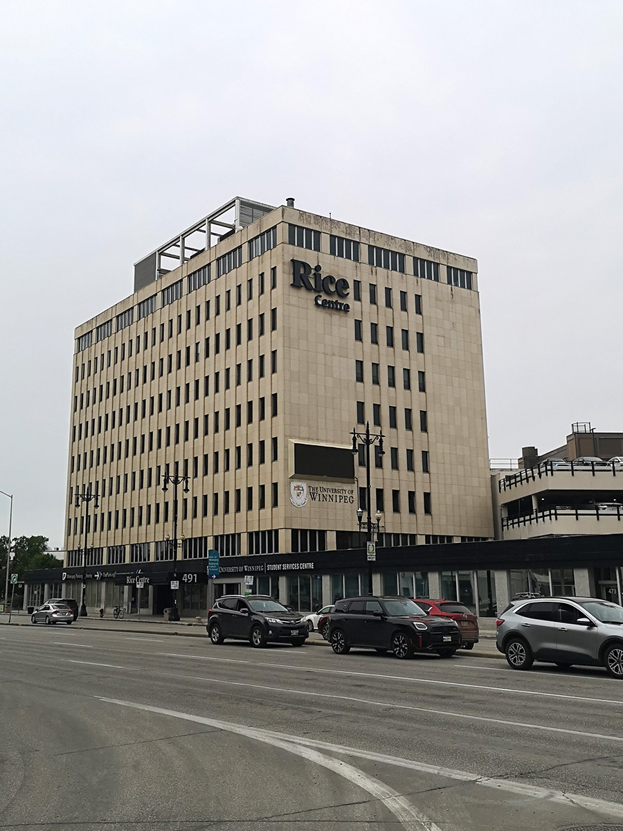 1964 – Rice Center, 491 Portage Avenue, Winnipeg – Arquitetura de Winnipeg