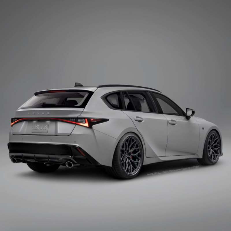 Este lexus é design de vagões, tudo certo