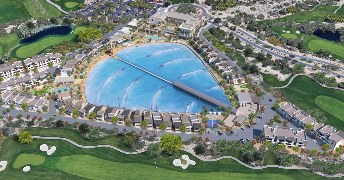 DSRT Surf, um parque de surf em Palm Desert, deve abrir em 2026