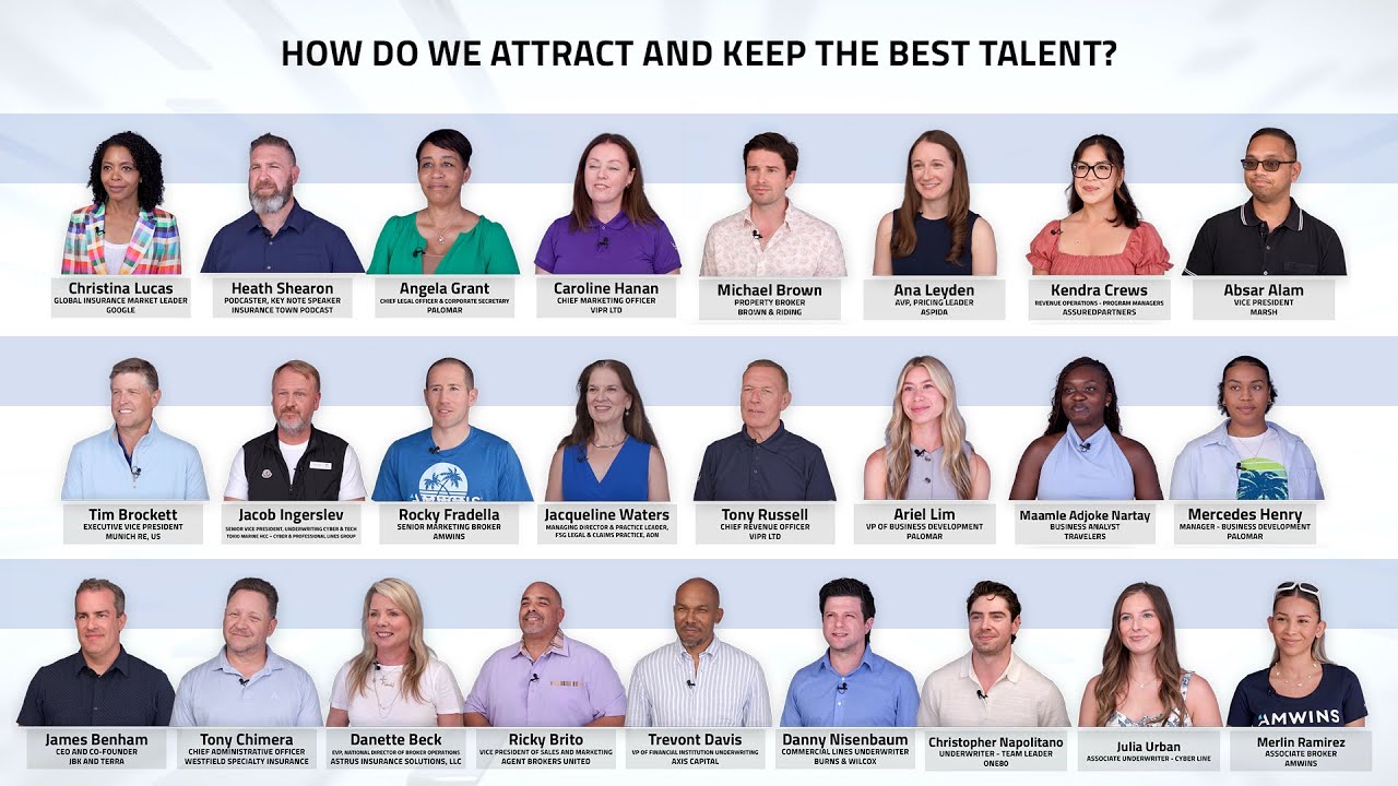 Como atraímos e mantemos o melhor talento de seguro?