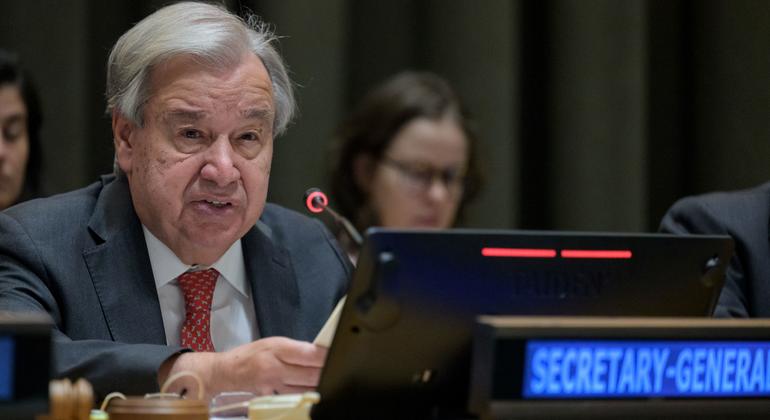 Guterres lembra dois anos de ataque do Hamas em 7 de outubro pedindo esperança