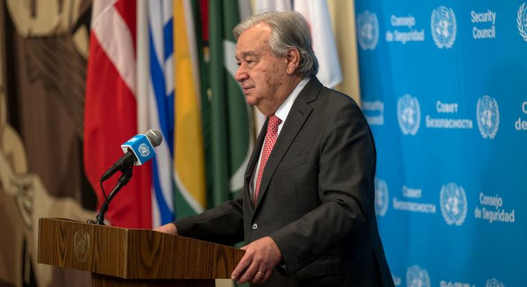 Guterres elogia libertação de reféns em Gaza, mais de dois anos após ataques a Israel