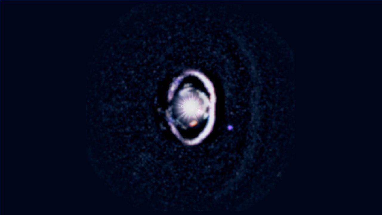 Imagem incrível do telescópio mostra nascimento de exoplaneta bebê