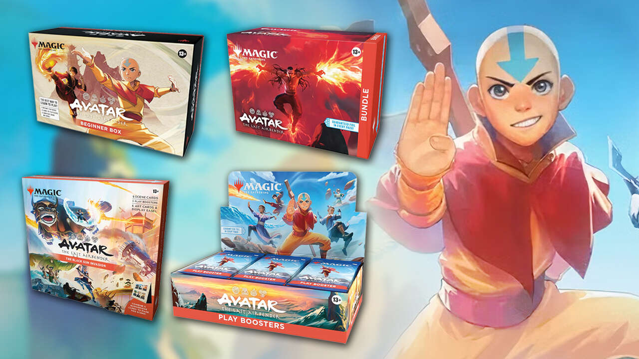 Avatar: The Last Airbender Magic: The Gathering Bundle Pré-encomendas reabastecidas na Amazon