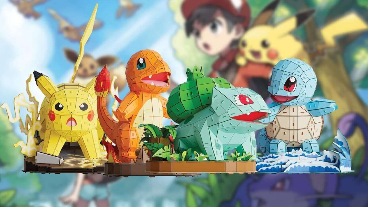 Os novos kits de modelos Pokemon 3D são oficialmente licenciados e apenas 20 dólares