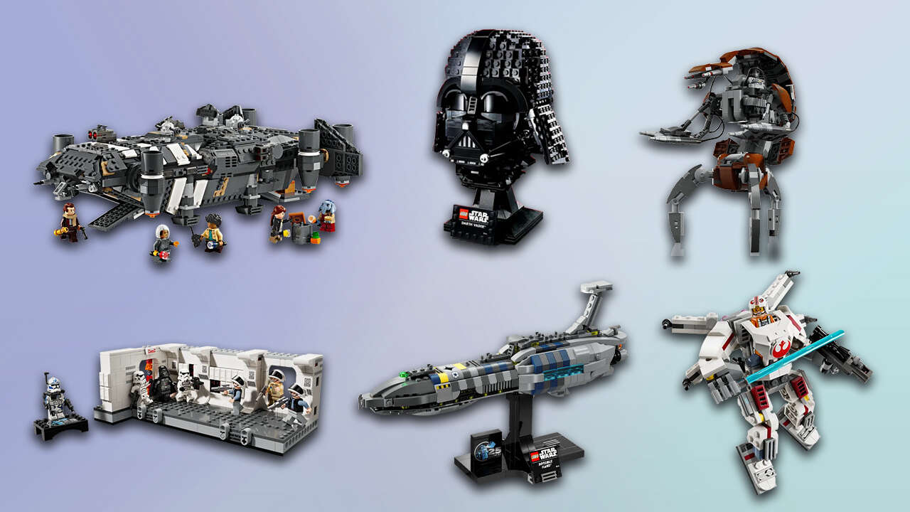 Lego Star Wars Darth Vader Helmet e Droideka Droid estão quase 50% de desconto na Amazon