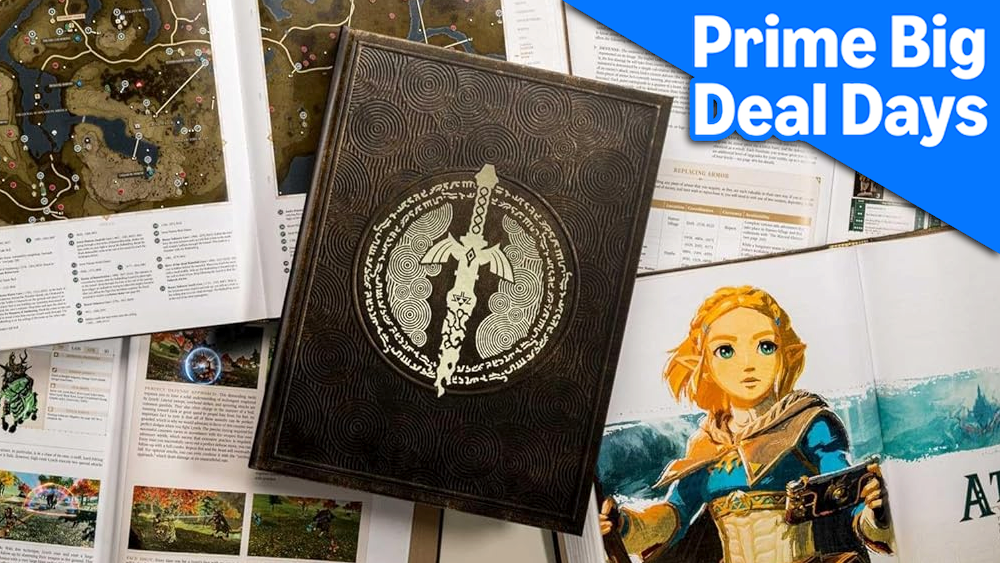 Zelda: Lágrimas do Guia da edição do colecionador do reino nunca foi tão barato