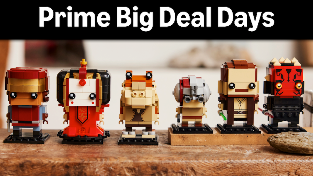 Obtenha 6 figuras Lego Star Wars BrickHeadz por US $ 38 na Amazon, incluindo Jar Jar