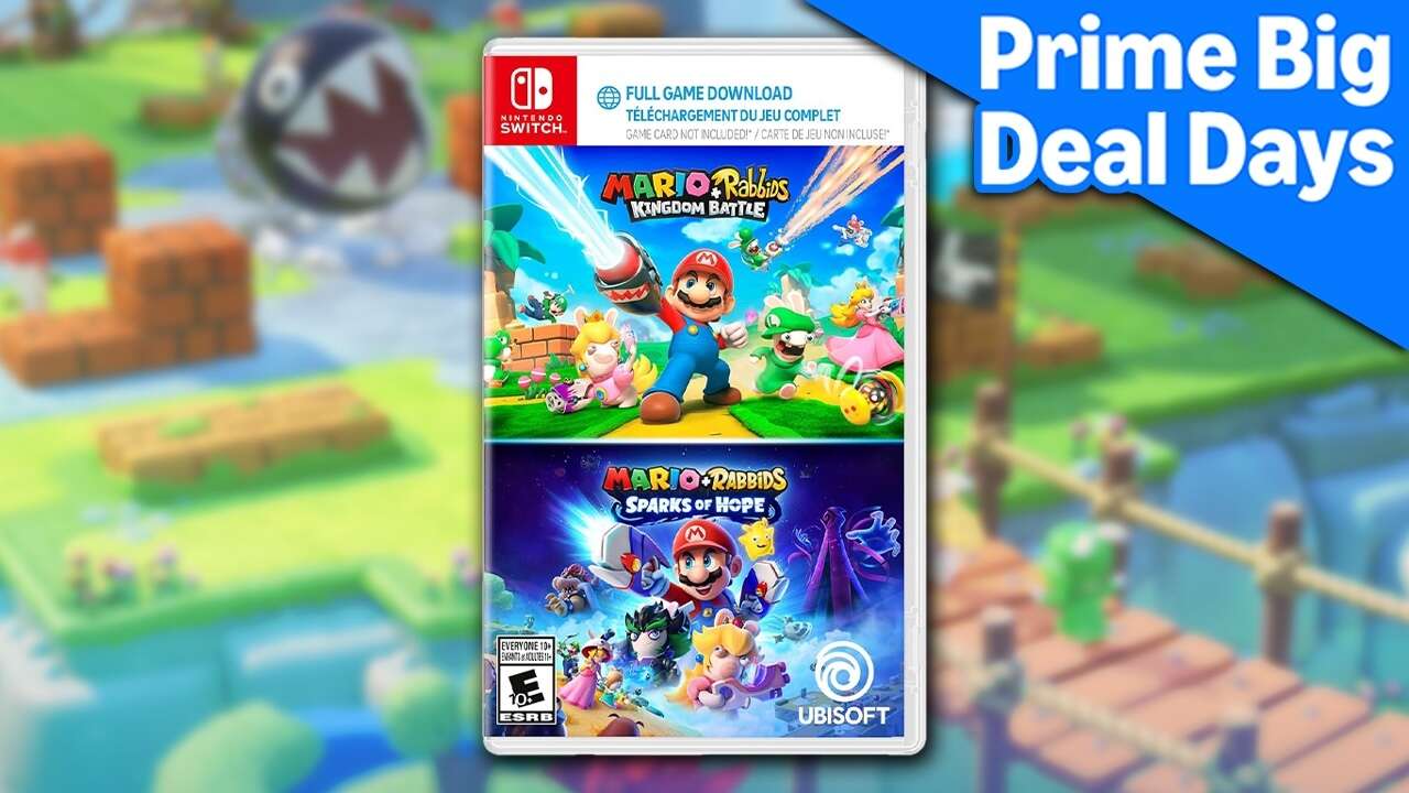 O pacote de jogos Mario + Rabbids Nintendo Switch custa apenas US $ 20 na Amazon