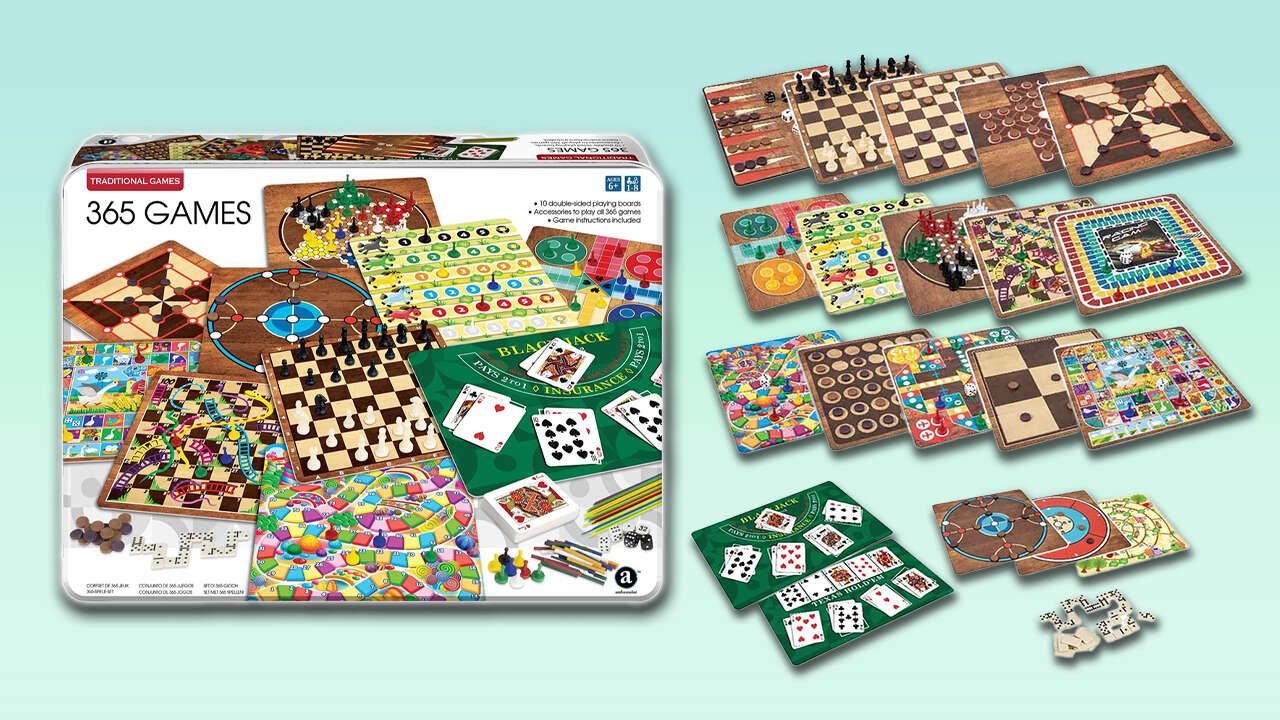 Obtenha 365 jogos de tabuleiro e cartas por apenas US$ 20
