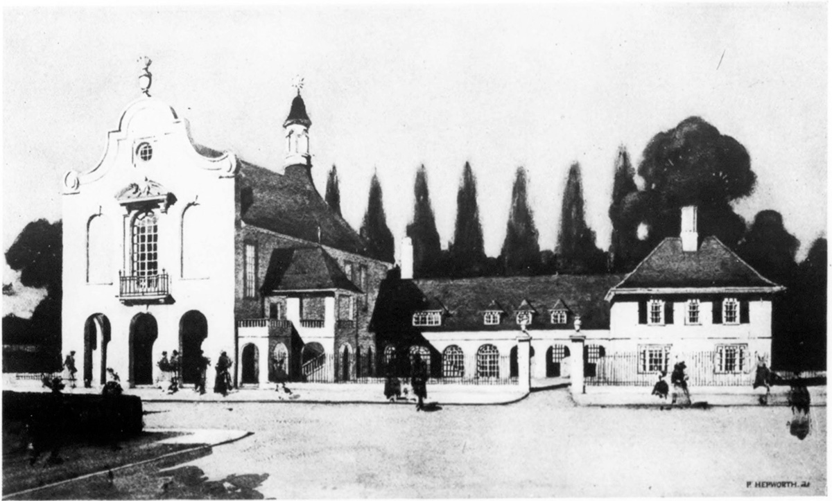 1924 – Design para a Primeira Igreja de Cristo Cientista, Belfast – Arquitetura de Belfast