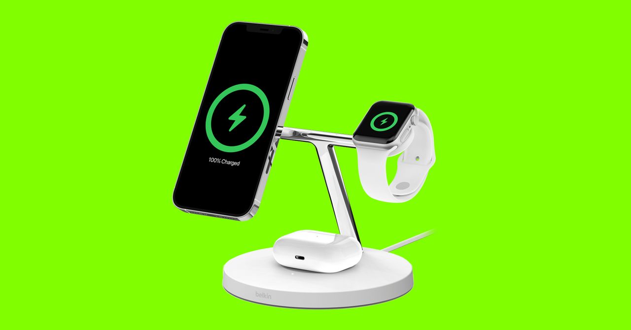 Obtenha um desconto no Prime Day no melhor carregador sem fio Apple de 3 em 1 de Belkin
