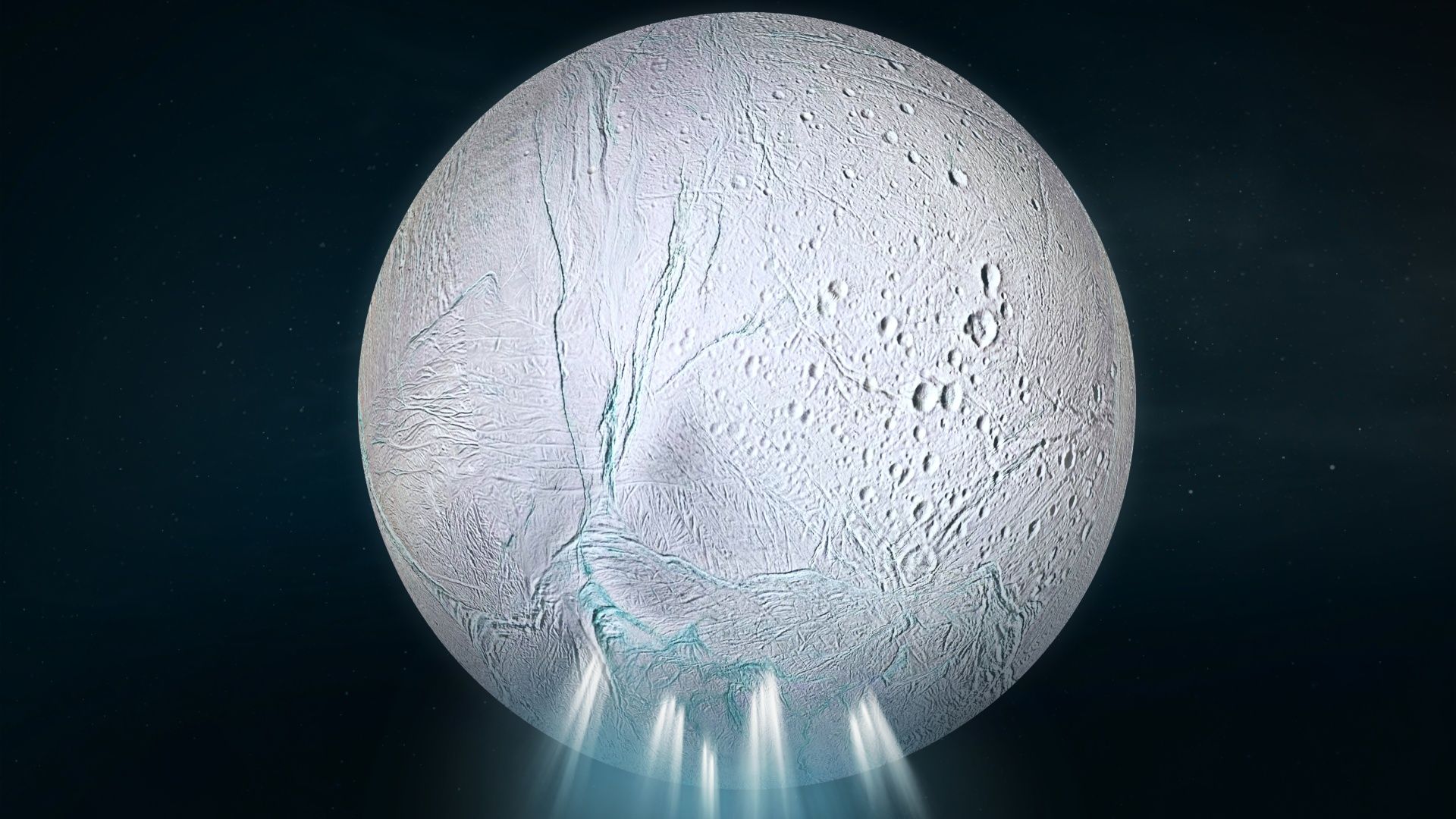 A lua de Saturno, Encélado, está disparando moléculas orgânicas que podem ajudar a criar vida