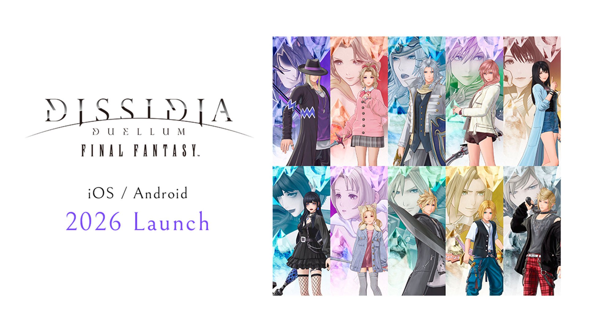 Dissidia Duelumlum final Fantasy anunciado para IOS e Android