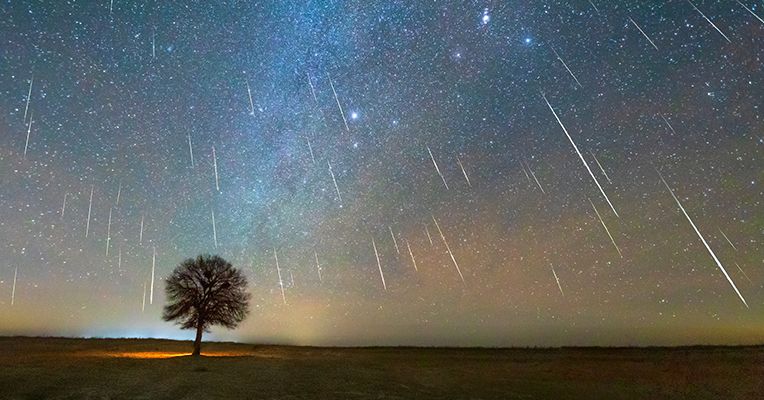 Como assistir à última chuva de meteoros de 2025