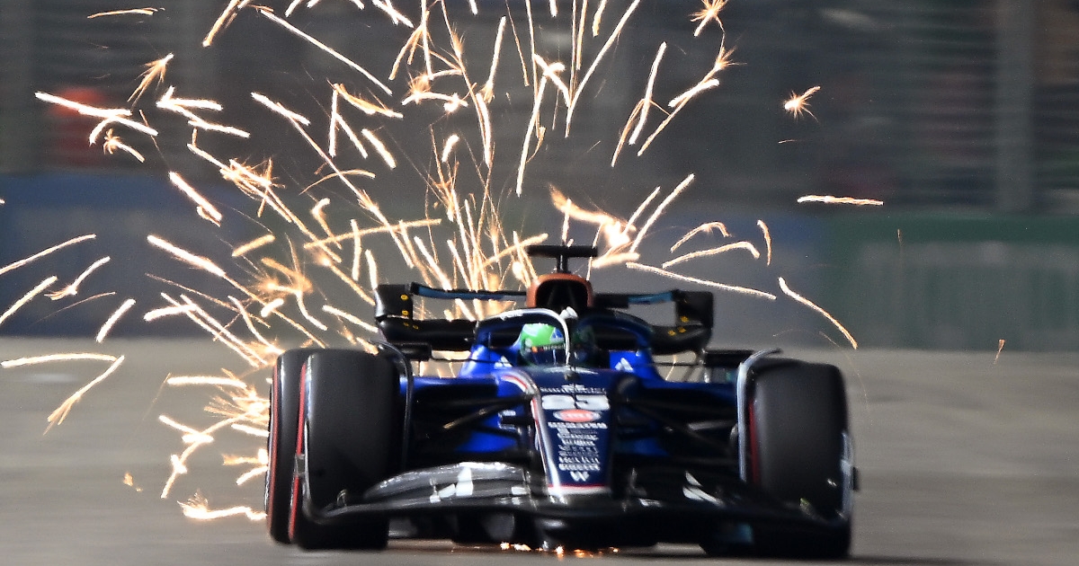 Williams excluído de Cingapura qualificando a violação dos DRs