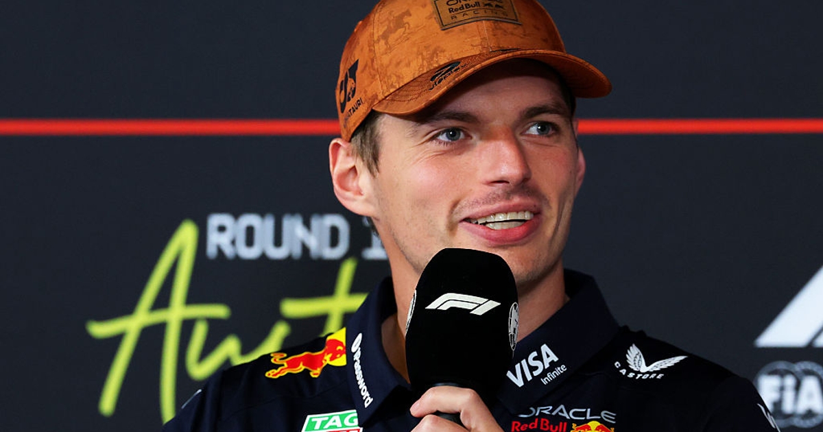 Verstappen animado para lutar contra a McLaren depois de conquistar a pole do USGP Sprint