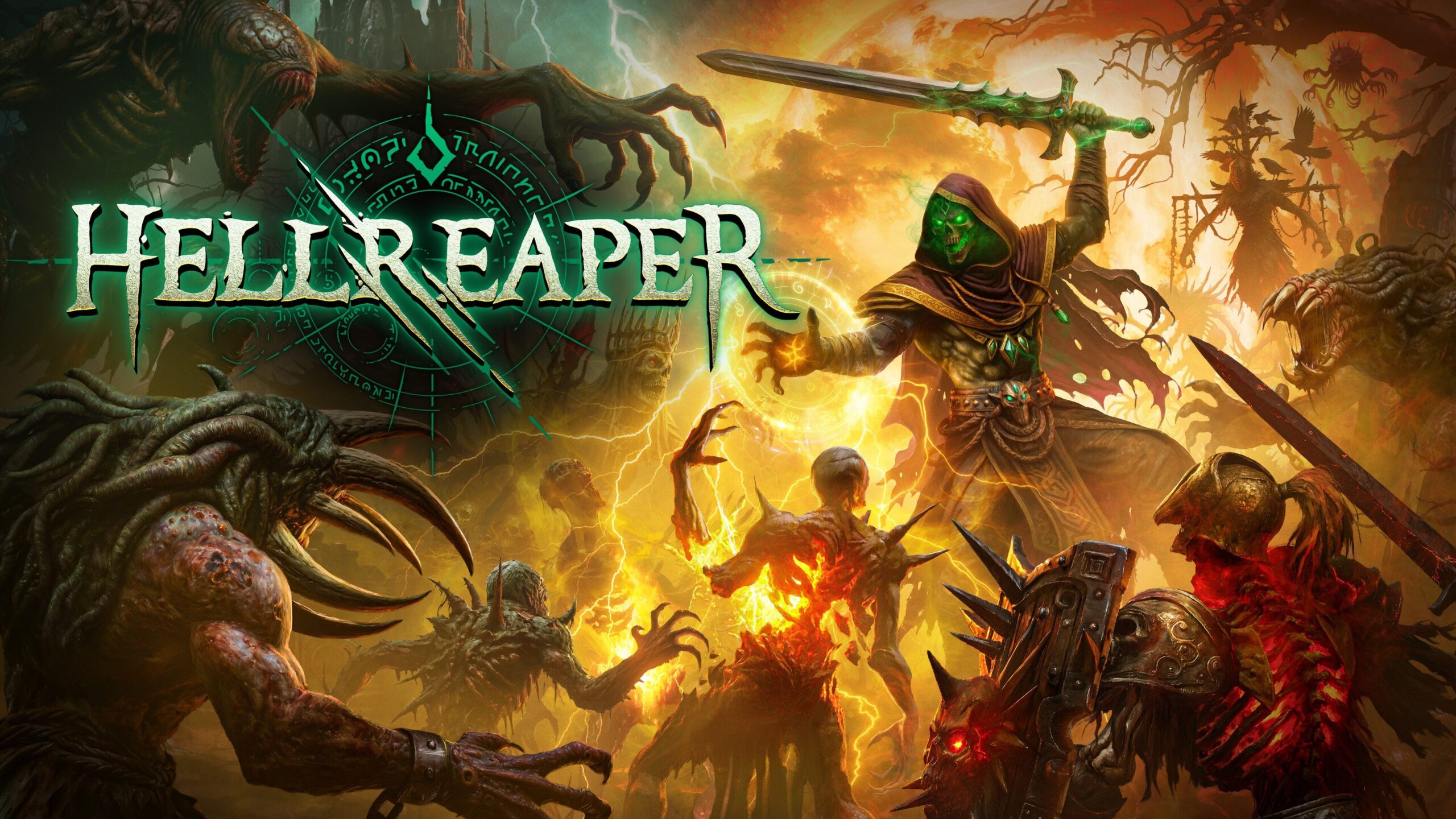 O jogo de ação de rolagem lateral HellRaper anunciou para PS5, Xbox Series e PC
