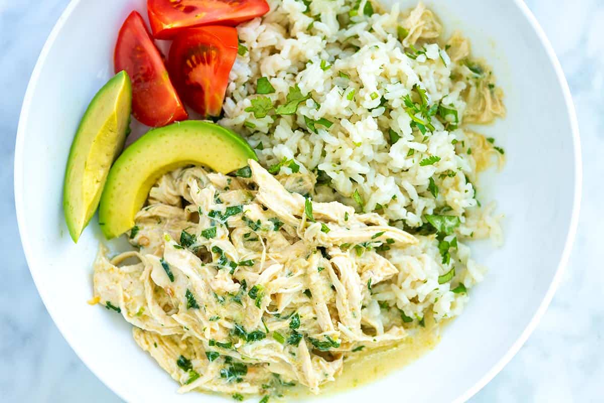 Receita instantânea de frango desfiado
