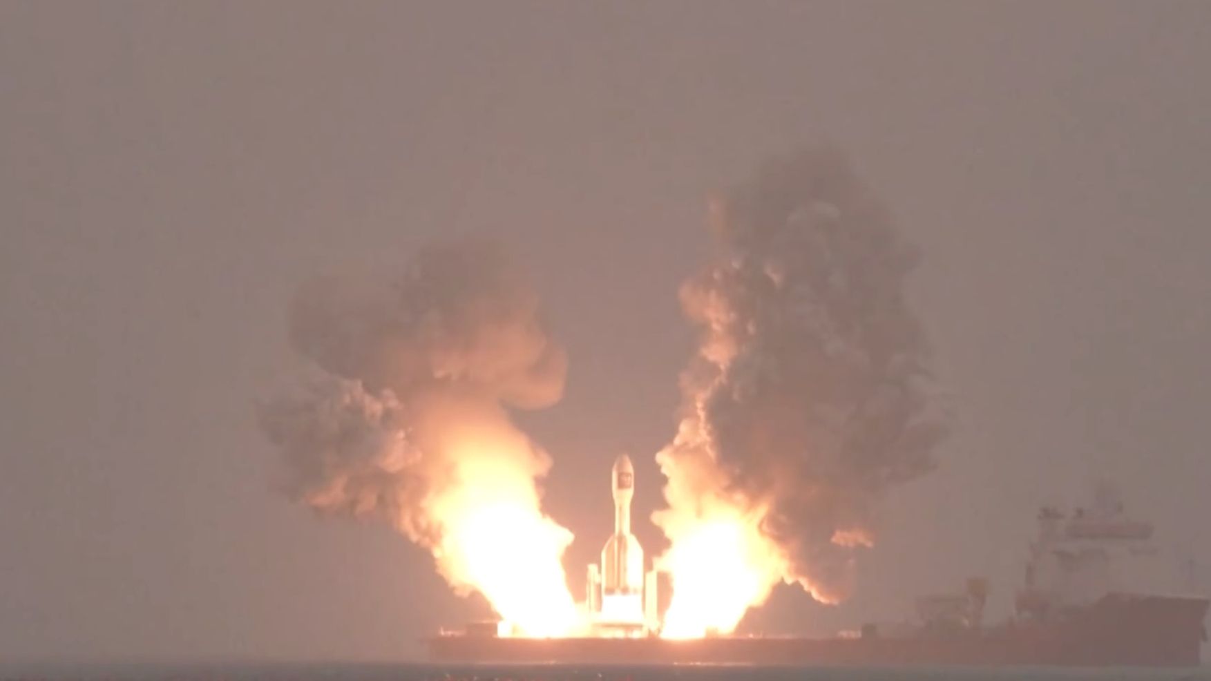 O foguete Gravity-1, recorde da China, é o incrível lançamento de estreia de um navio no mar (vídeo)
