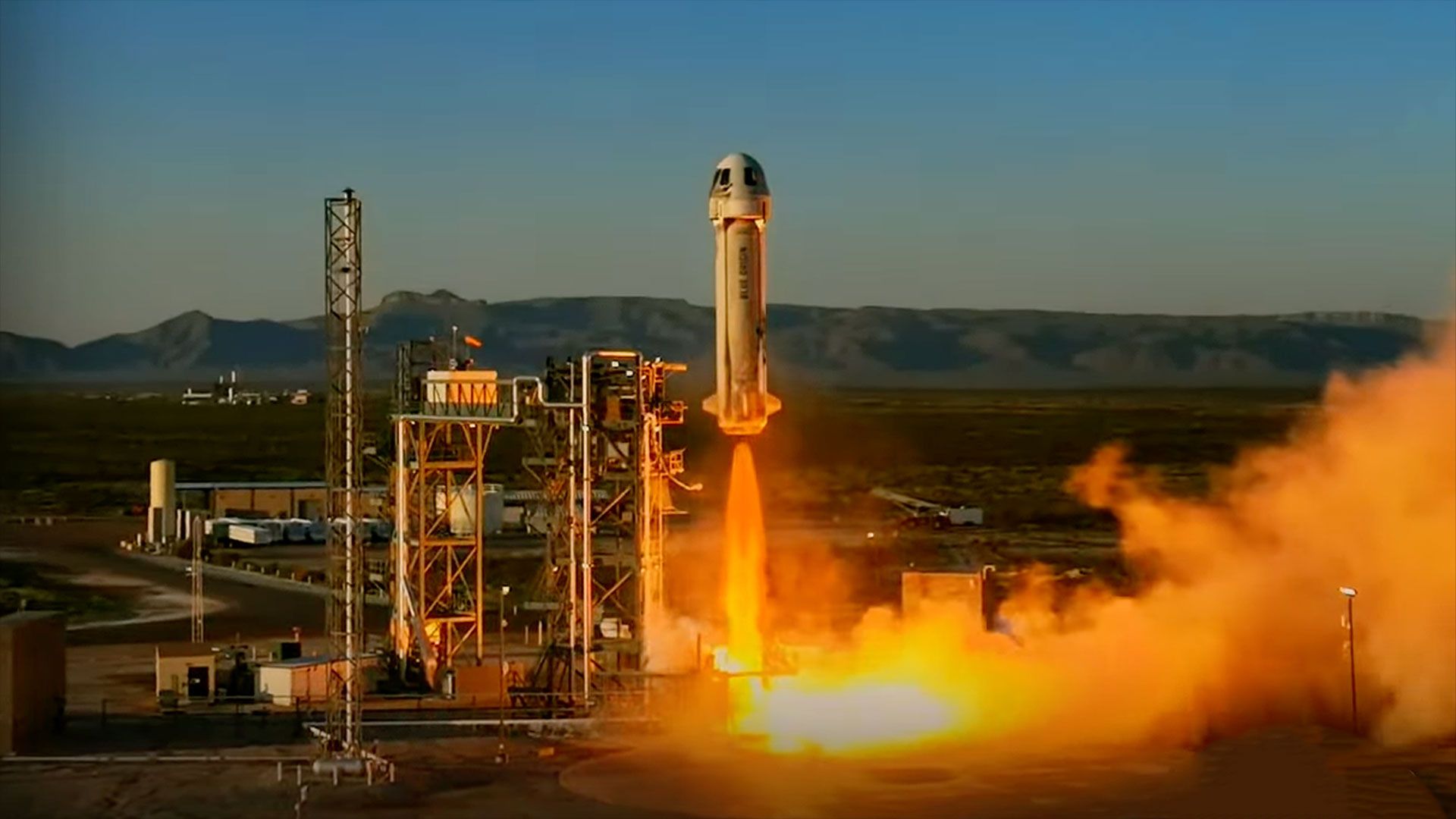 Origem azul revela turistas espaciais para lançar no Next New Shepard Rocket