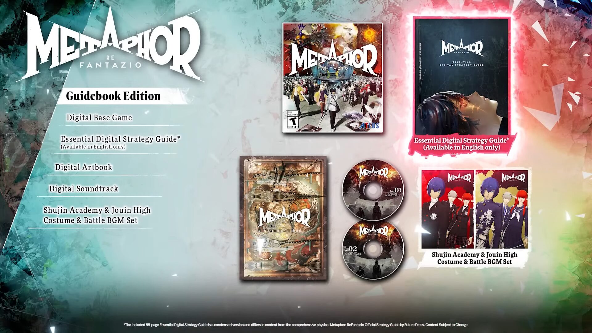 Metáfora: pacote digital ReFantazio ‘Guidebook Edition’ anunciado