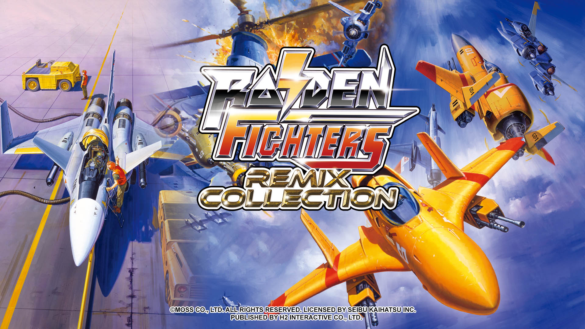Coleção Raiden Fighters Remix chegando ao oeste em 26 de fevereiro de 2026
