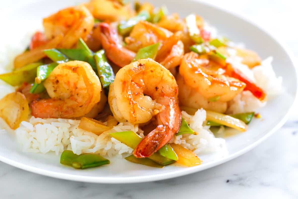 Receita de frito de camarão rápido