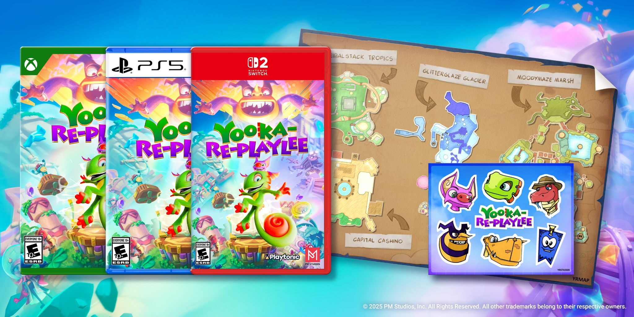 Edição física de Yooka-Replaylee é lançada em 18 de dezembro