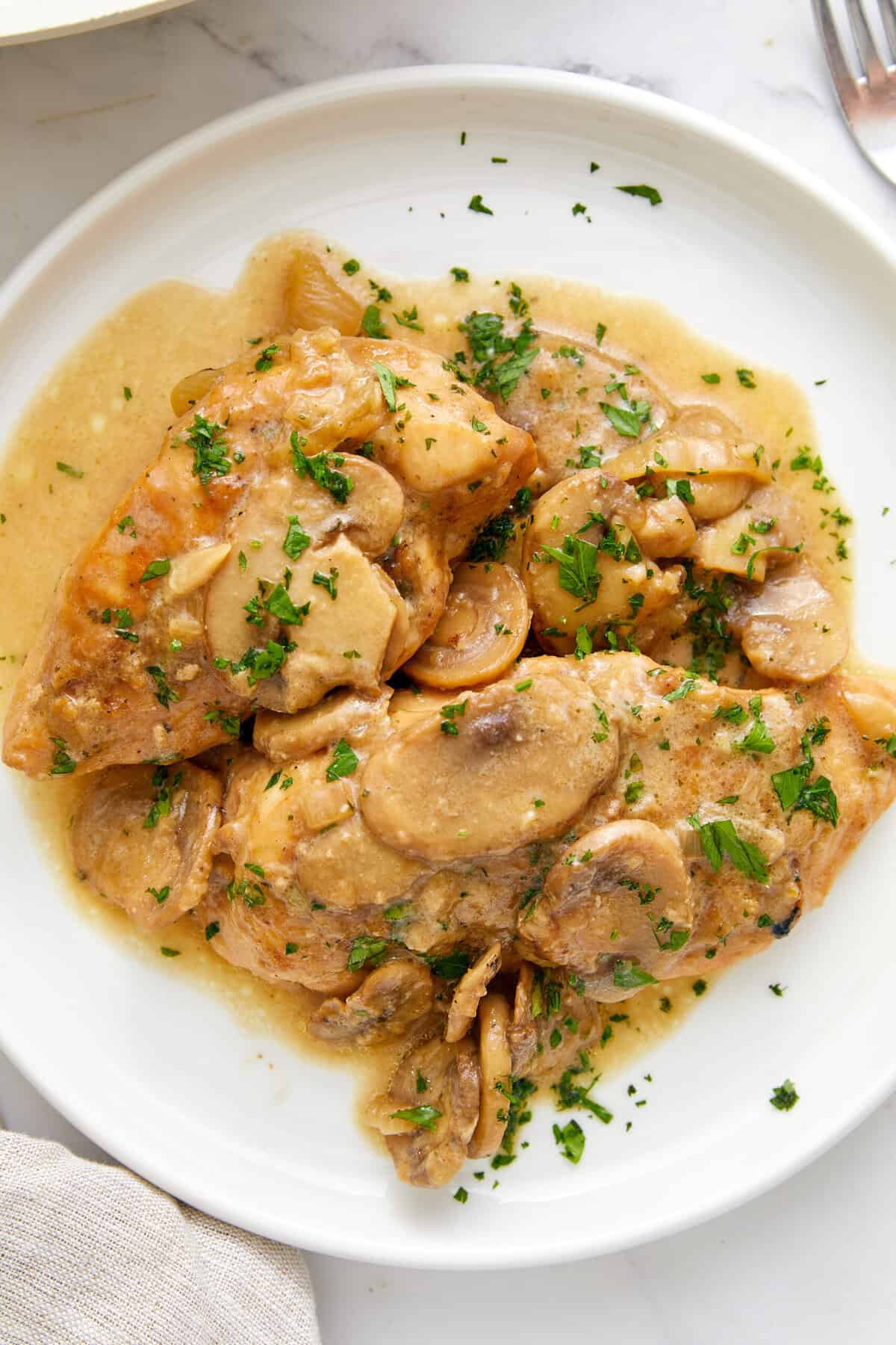 Frango Marsala – Comida Fé Fitness